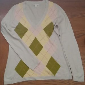 New York & Company Argyle Sweater